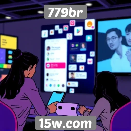 Exploração das funcionalidades sociais do site 779br